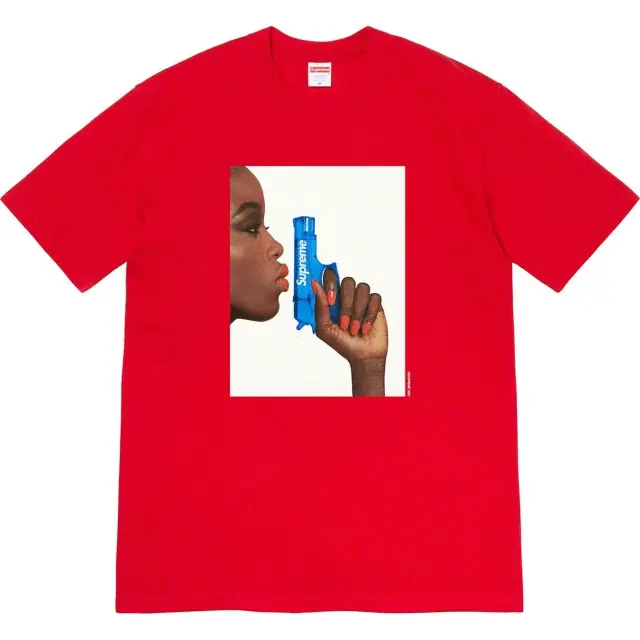 Supreme Water Pistol Tee Red