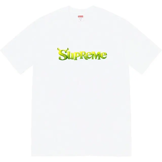 Supreme Shrek Tee White
