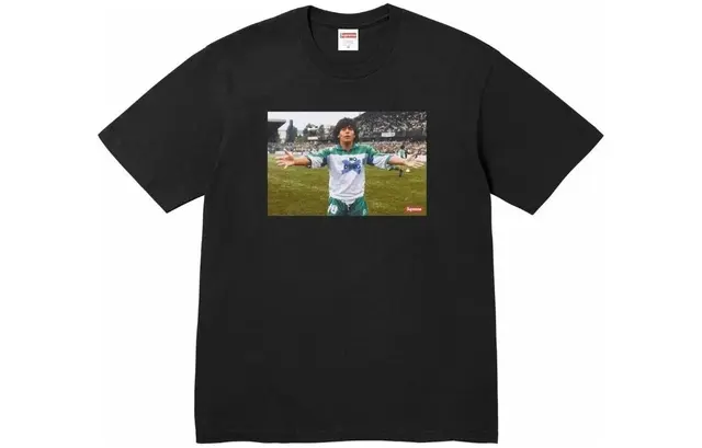 Supreme Maradona Tee Black