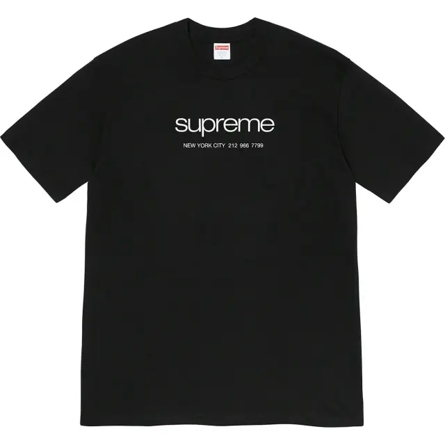 Supreme Shop Tee Black