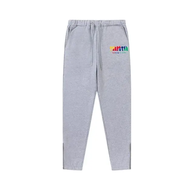Trapstar Chenille Decoded Sweatpants Grey Rainbow