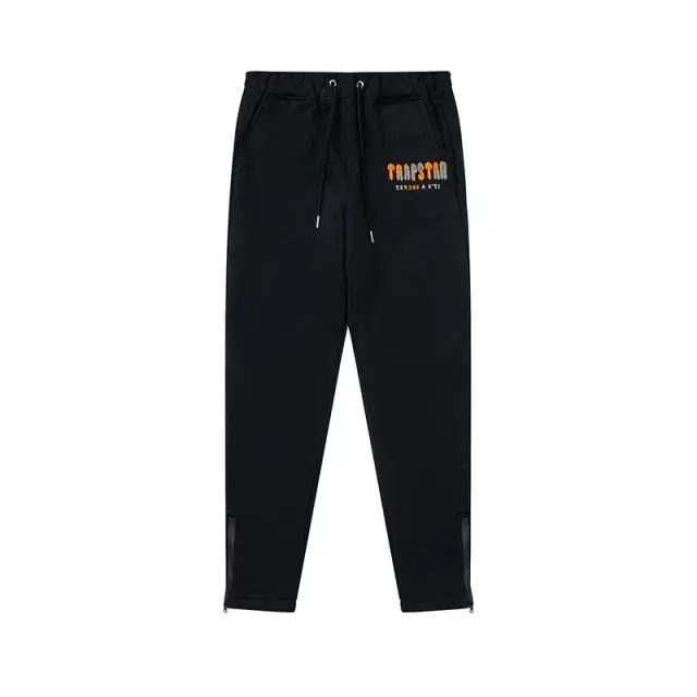 Trapstar Irongate Arch Sweatpants Black Orange