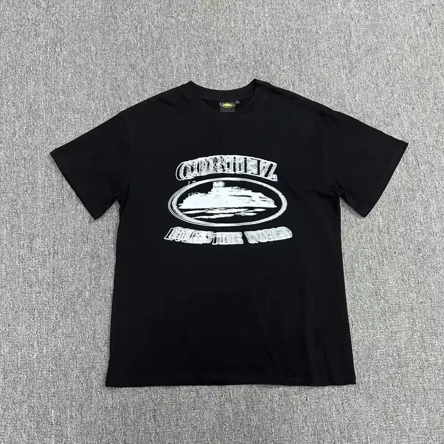 Corteiz Rules The World T-Shirt Black and White