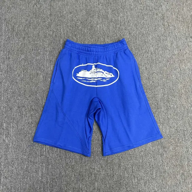 Corteiz Island Shorts Royal Blue