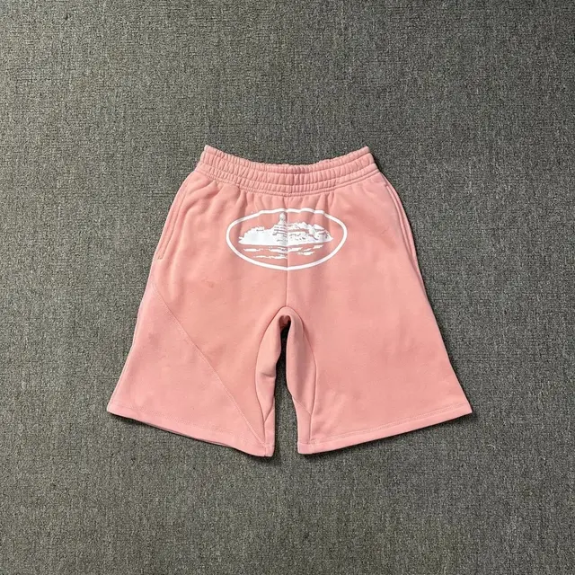 Corteiz Island Shorts Pink