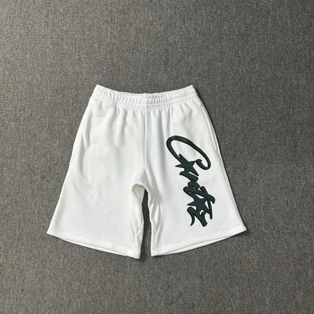 Corteiz Shorts White Green