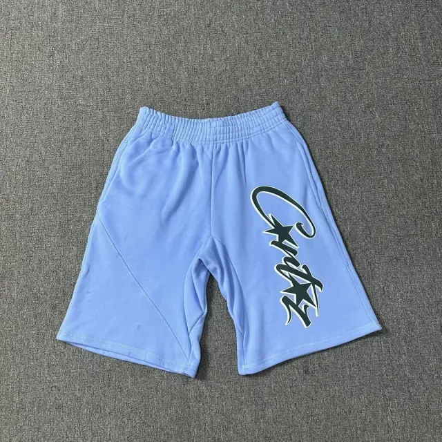 Corteiz Shorts Light Blue Green