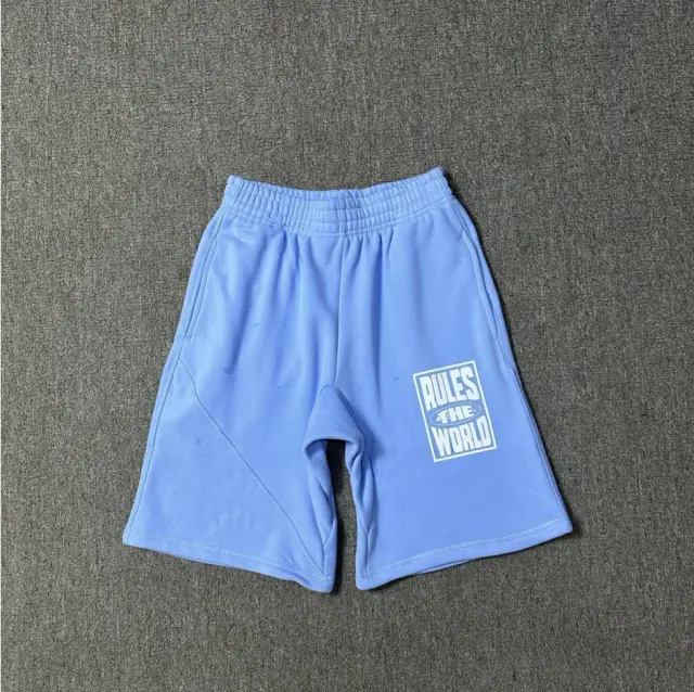 Corteiz Rules The World Blue Shorts