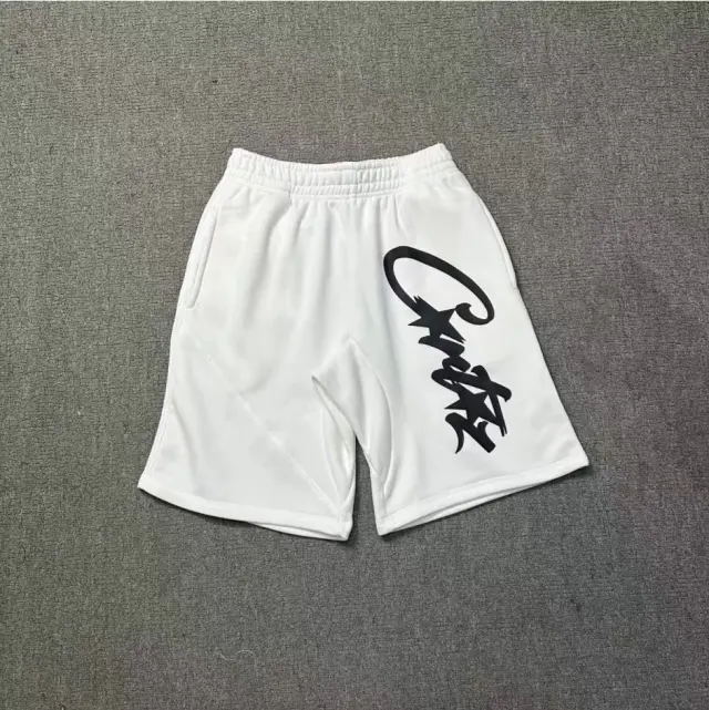 Corteiz Alcatraz Shorts White