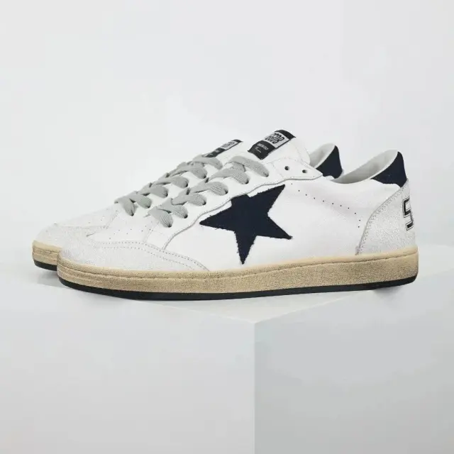 Golden Goose Ball Star White Black
