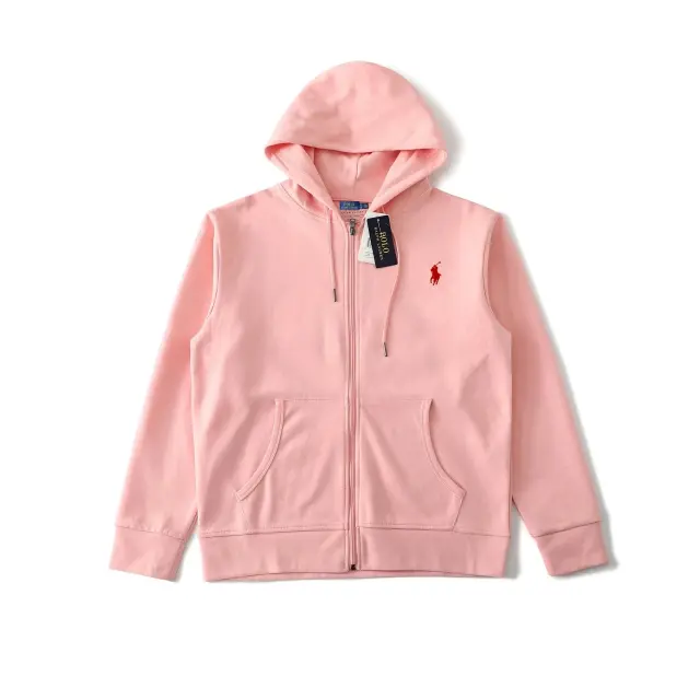 Polo Ralph Lauren Zip-Up Hoodie Pink