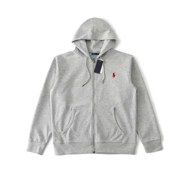 Polo Ralph Lauren Zip-Up Hoodie Grey