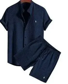 Polo Ralph Lauren Shirt and Shorts Set Navy Blue