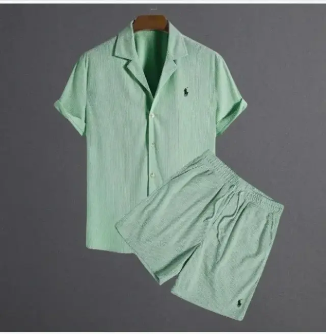 Polo Ralph Lauren Shirt and Shorts Set Mint Green