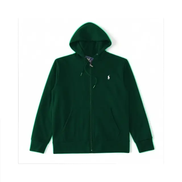 Polo Ralph Lauren Zip-Up Hoodie Dark Green