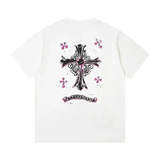 Chrome Hearts Sketch Cross T-Shirt White