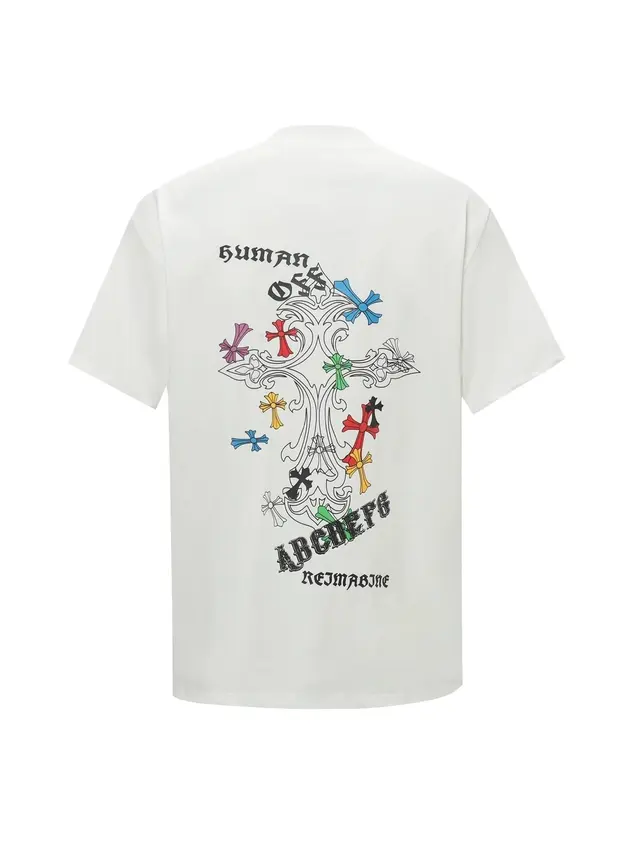 Chrome Hearts Cross Print T-Shirt White