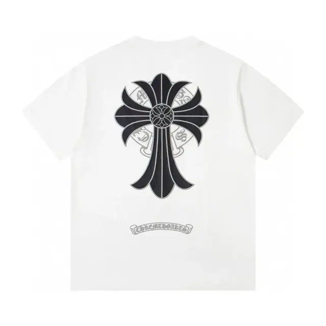 Chrome Hearts Large Cross White T-Shirt
