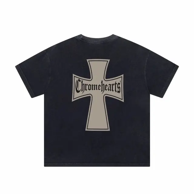 Chrome Hearts Cross Logo T-Shirt Washed Black