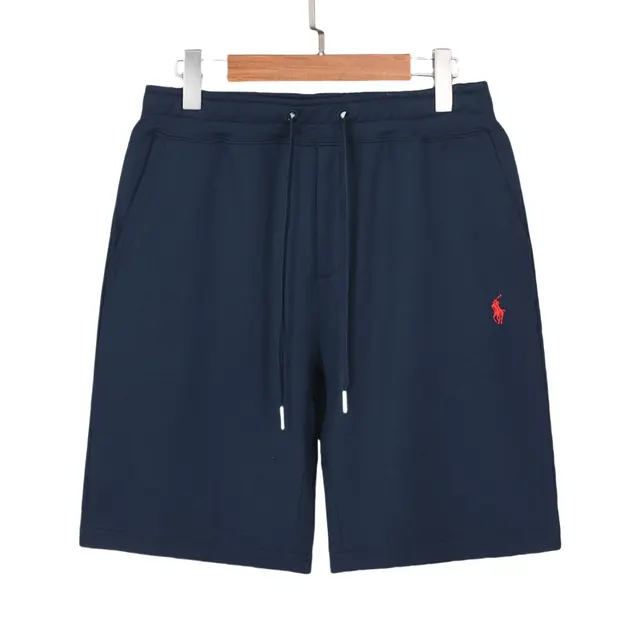 Polo Ralph Lauren Shorts Navy Blue with Red Logo