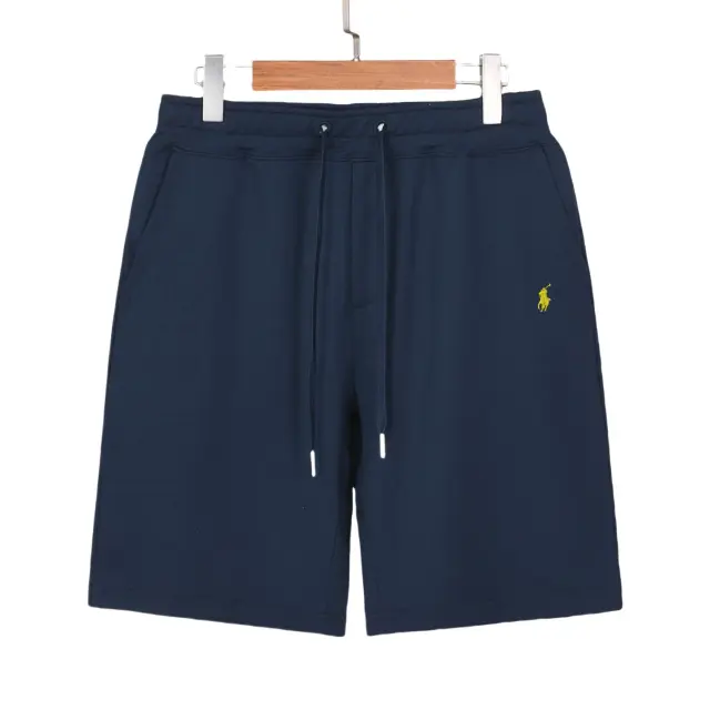 Polo Ralph Lauren Shorts Navy Blue with Gold Logo