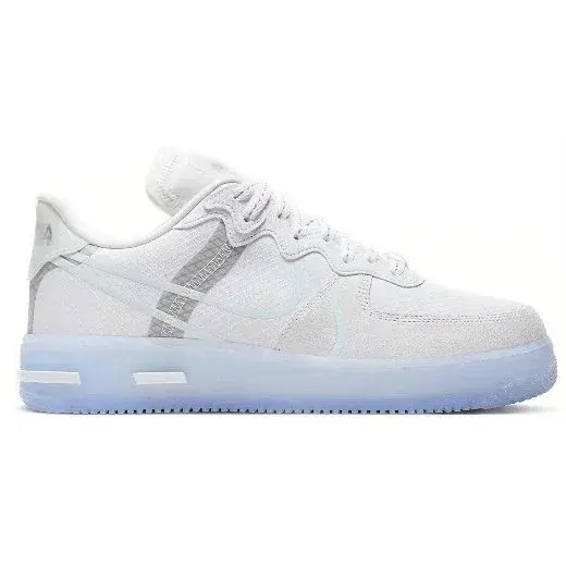 Nike Air Force 1 React White Light Bone Ice Blue