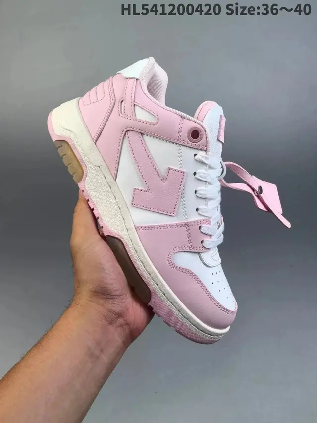 Off-White Out Of Office 'White Pink'