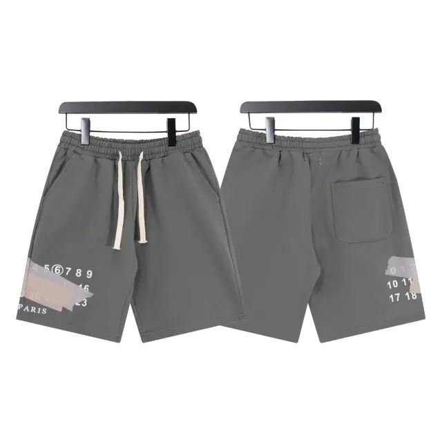Maison Margiela Tape Detail Grey Shorts