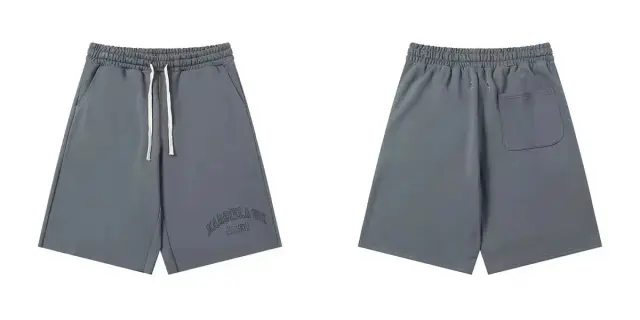 Maison Margiela Numeric Logo Shorts Grey