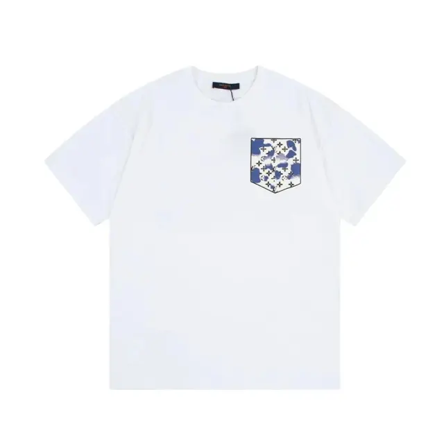 Louis Vuitton Watercolor Pocket T-Shirt White