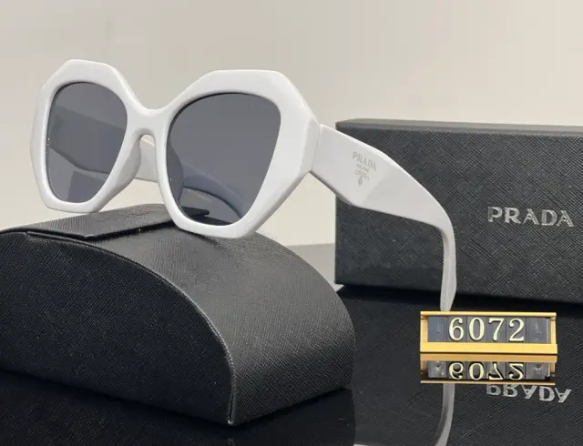 Prada Symbole Sunglasses White