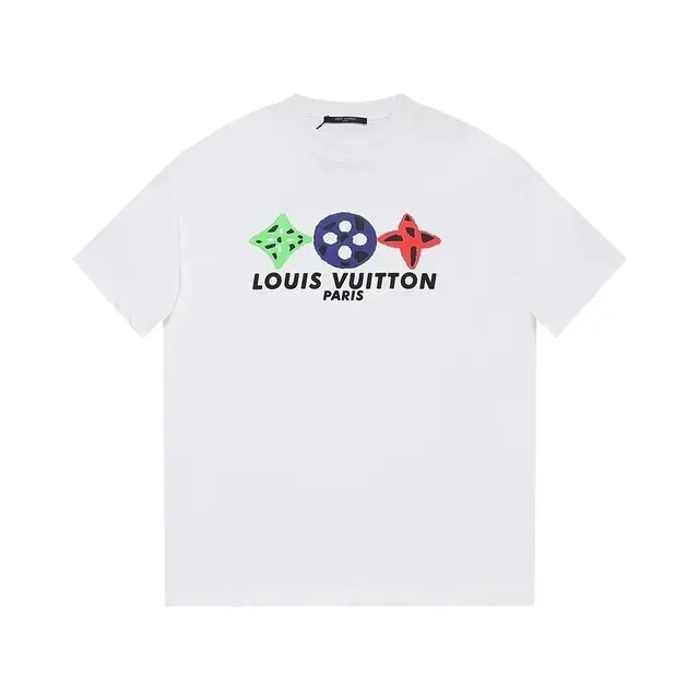 Louis Vuitton Monogram Symbols T-Shirt White Multicolor
