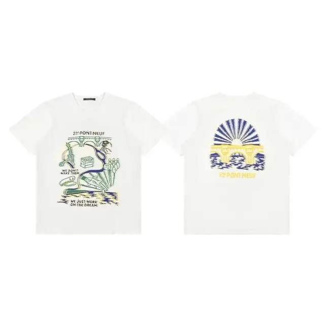 Louis Vuitton Pont Neuf White T-Shirt