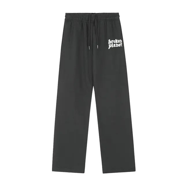 Broken Planet Drawstring Sweatpants Dark Grey