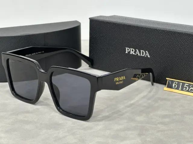 Prada Square Sunglasses Black