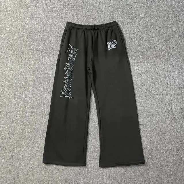 Broken Planet Black Sweatpants
