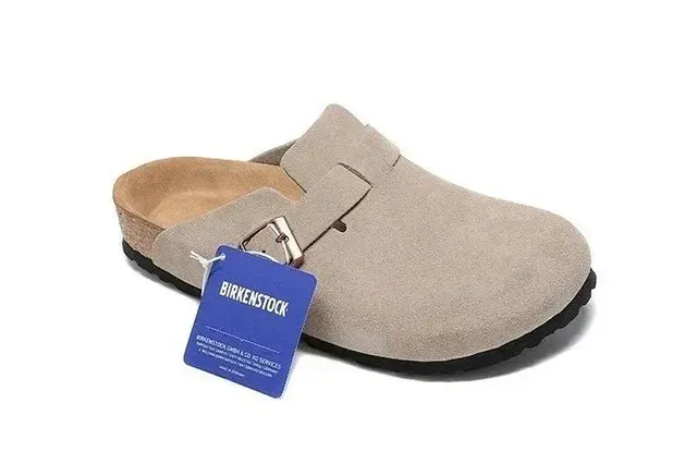 Birkenstock Boston Suede Taupe