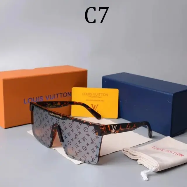 Louis Vuitton Monogram Shield Sunglasses Tortoiseshell Monogram