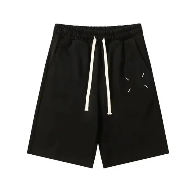 Maison Margiela Number Print Shorts Black