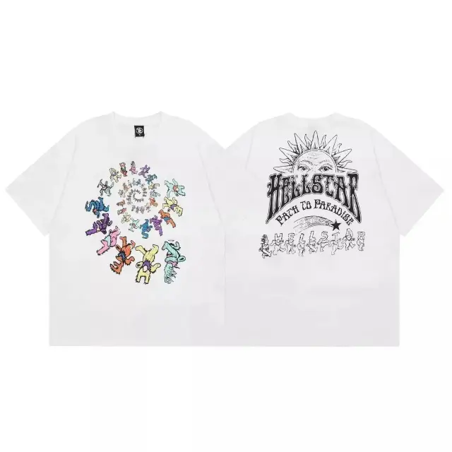 Hellstar White Spiral Bears T-Shirt