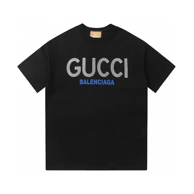 Gucci x Balenciaga Hacker Project Black T-Shirt