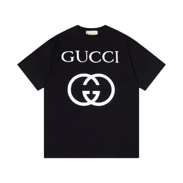 Gucci Interlocking G Black T-Shirt