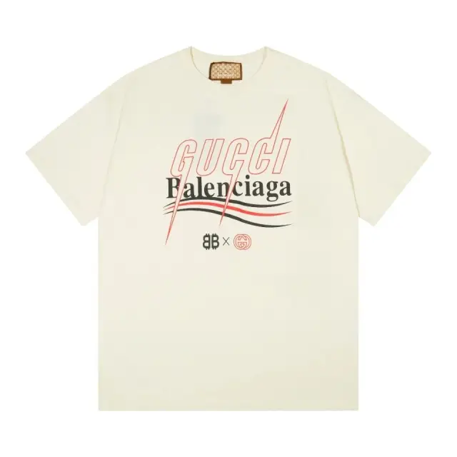 Balenciaga x Gucci Hacker Project Off-White T-Shirt