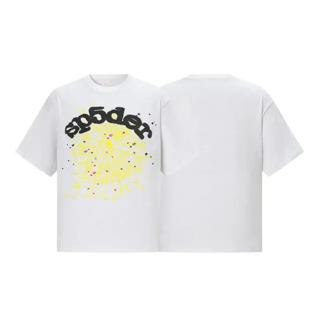 SP5DER Web Print T-Shirt White