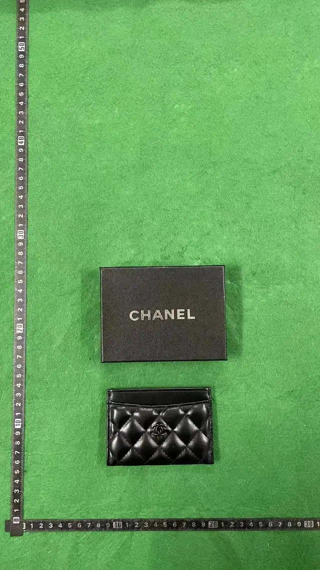 Chanel Quilted CC Card Holder Black