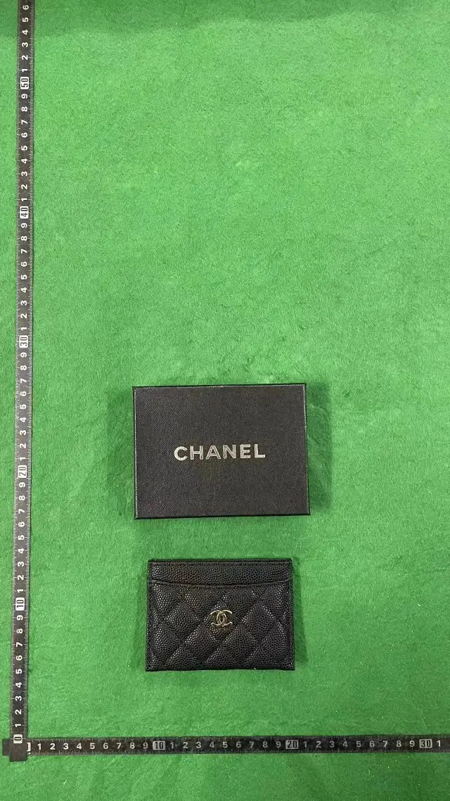 Chanel Quilted CC Card Holder Black