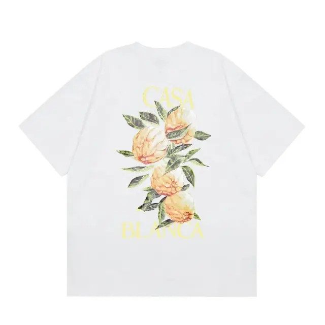 Casablanca Fruit Graphic T-Shirt White