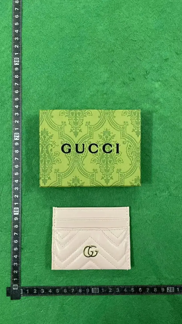 Gucci GG Marmont Card Case Light Pink