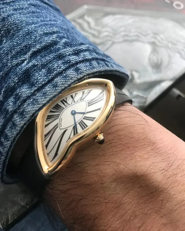 Cartier Libre Allongee Gold Watch