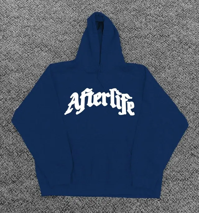 Afterlife Afterlife Hoodie Navy Blue